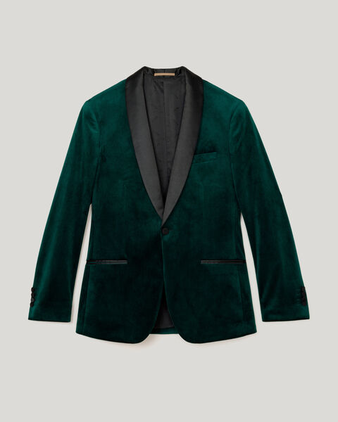 Black Tie Velvet Tuxedo, Emerald, hi-res